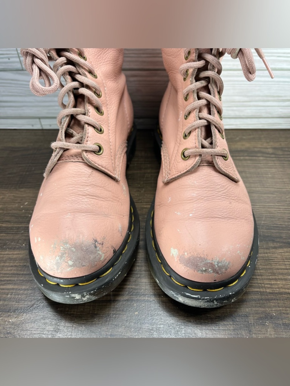 Dr. Martens 1460 Pascal Soft Pink Women’s Boots - Women’s Size 7 - Picture 8 of 12